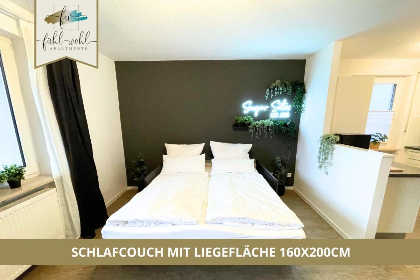Semper Suite No1 - 2Zi Fewo 1-4 Pers, Balkon, Parkplatz, Hofgartennaehe Байройт Экстерьер фото