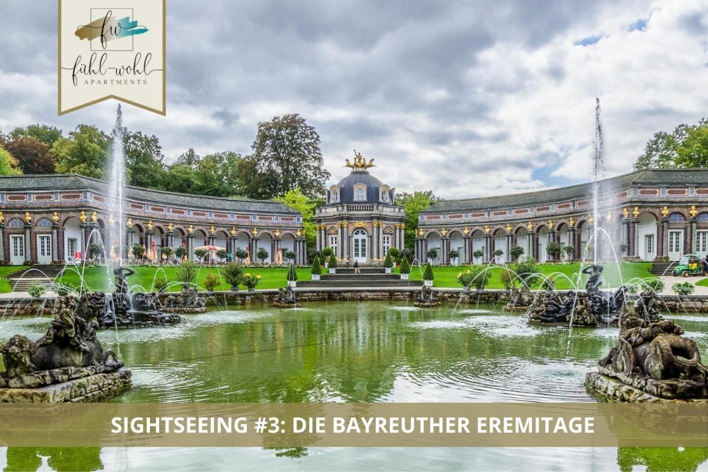 Semper Suite No1 - 2Zi Fewo 1-4 Pers, Balkon, Parkplatz, Hofgartennaehe Байройт Экстерьер фото
