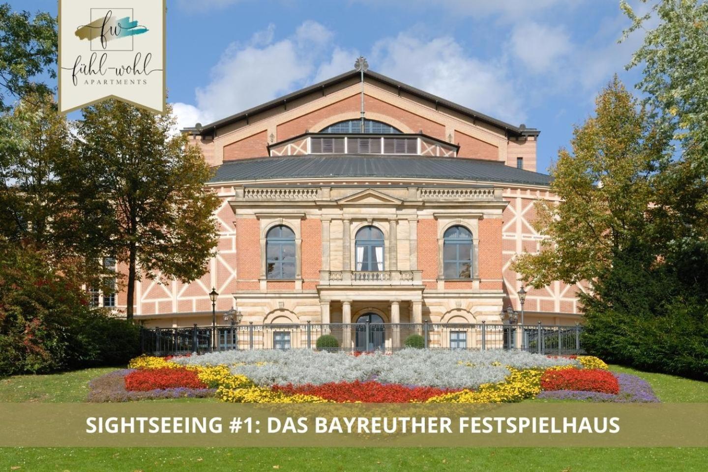 Semper Suite No1 - 2Zi Fewo 1-4 Pers, Balkon, Parkplatz, Hofgartennaehe Байройт Экстерьер фото